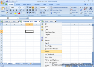 Workbook Tabs for Excel 64bit screenshot